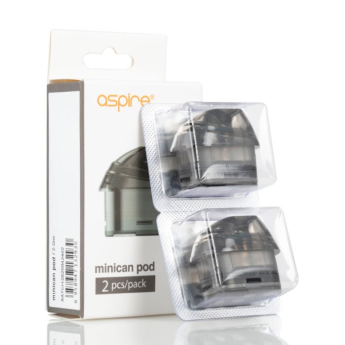 Aspire Minican Replacement Pod 2mL (2 Pack) (CRC) - Refillable Pods - Mister Vapor