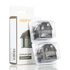 Aspire Minican Replacement Pod 2mL (2 Pack) (CRC) - Refillable Pods - Mister Vapor