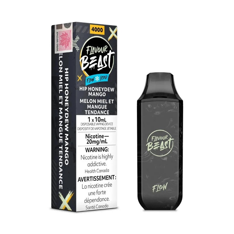 1. VAPE SHOP IN THE AREA!!! FLAVOUR BEAST HIP HONEYDEW MANGO ICED FLOW DISPOSABLE  MISTER VAPOR CANADA