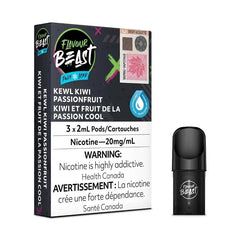 Flavour Beast Kewl Kiwi Passionfruit Iced Pods - Pods - Mister Vapor