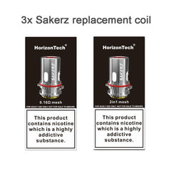 Horizontech Sakerz Replacement Coil (3 Pack) - Coils - Mister Vapor