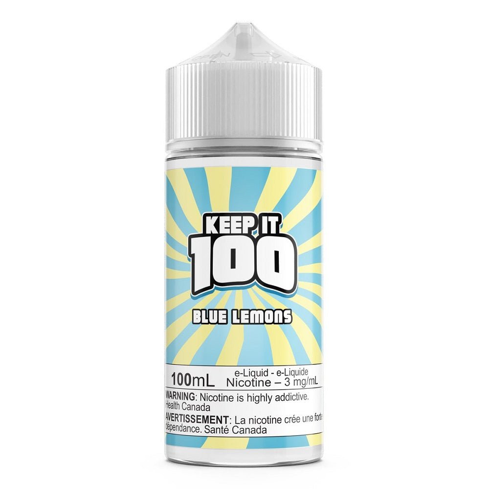 Keep It 100 Blue Lemons - E-Liquid - Mister Vapor