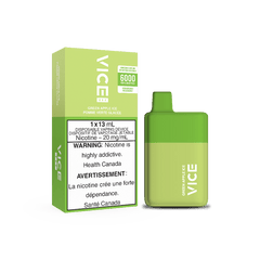 Vice Box Green Apple Ice Disposable Vape Rechargable (6000 Puff) - DISPOSABLE - Mister Vapor