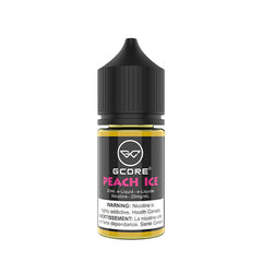 GCORE E-JUICES PEACH ICE SALTS (30ML) MISTER VAPOR