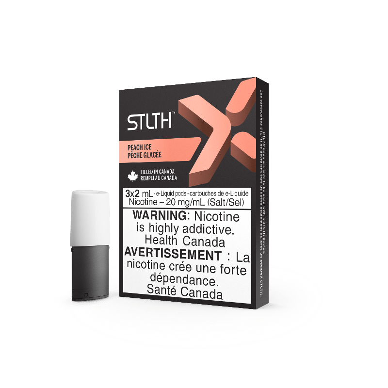 STLTH X Peach Ice Pods (3 Pack) - PODS - Mister Vapor