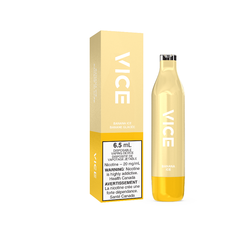 Vice 2500 Banana Ice Disposable - DISPOSABLE - Mister Vapor