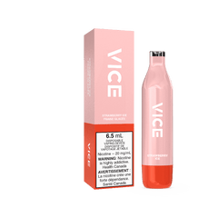 Vice 2500 Strawberry Ice Disposable - DISPOSABLE - Mister Vapor