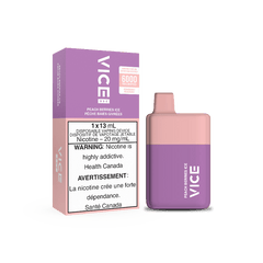 Vice Box Peach Berries Ice Disposable Vape Rechargable (6000 Puff) - DISPOSABLE - Mister Vapor