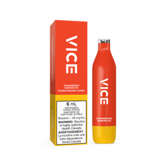 Vice 2500 Glace Fraise Banane Jetable