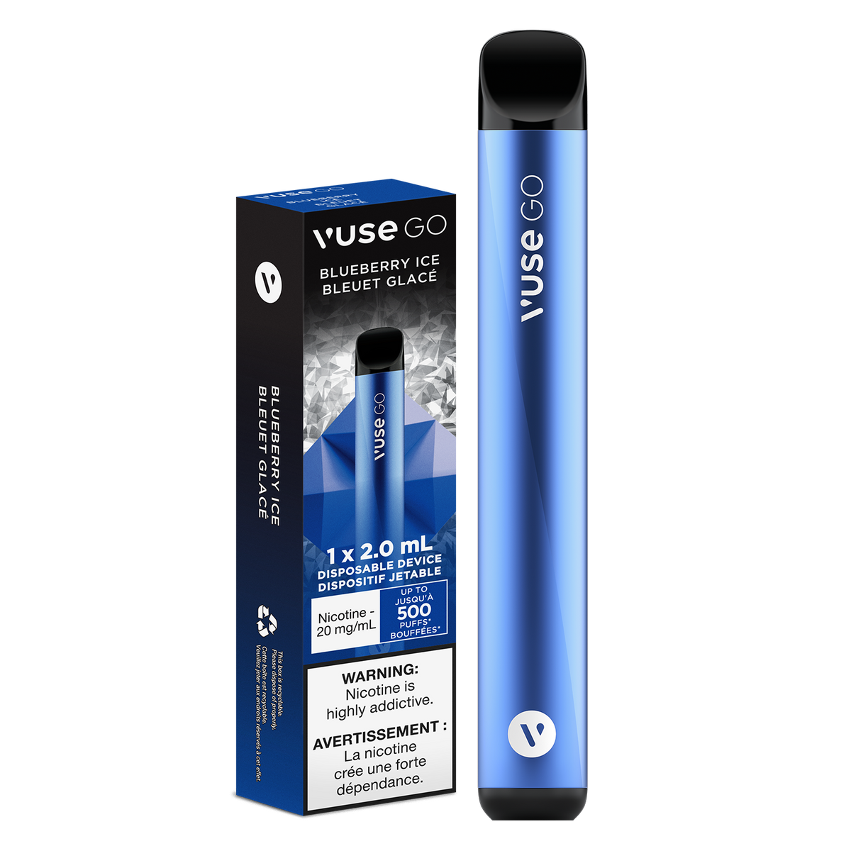 VUSE GO DISPOSABLE BLUEBERRY ICE