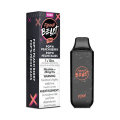 Flavour Beast Packin Peach Berry (Pop N Peach Berry) Flow Disposable - DISPOSABLE - Mister Vapor