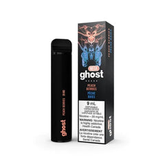 GHOST MEGA PEACH BERRIES DISPOSABLE VAPE STICK MISTER VAPOR TORONTO BURLINGTON