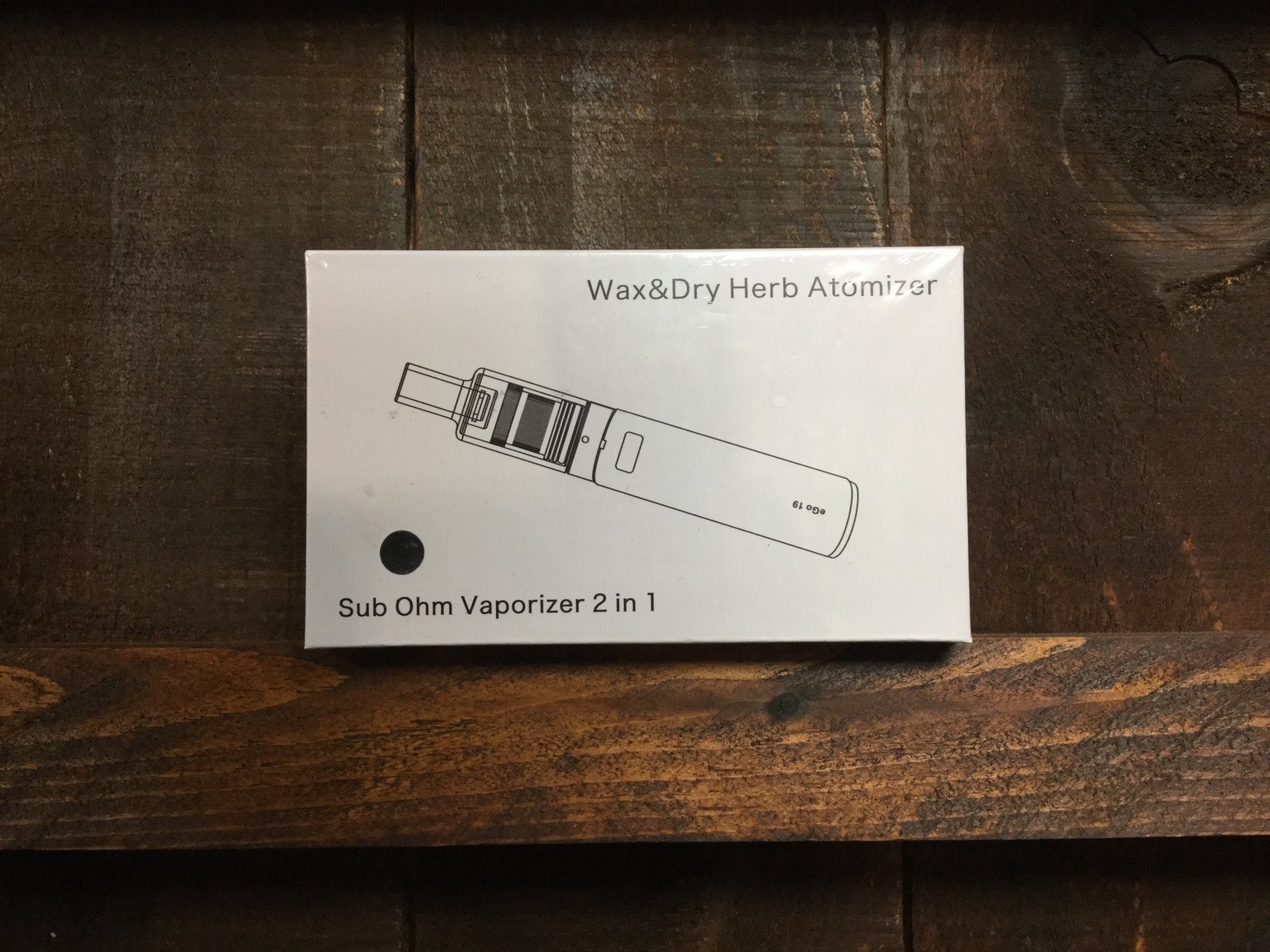 Sub Ohm Vaporizer 2 In 1 - Herbal Vaporizer - Mister Vapor