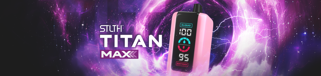 STLTH TITAN MAX DISPOSABLE VAPE (50000 PUFFs)