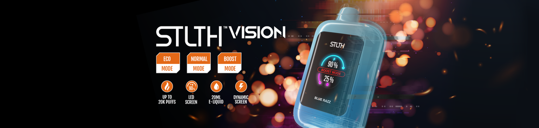 STLTH VISION DISPOSABLE VAPE (20000 PUFFs)