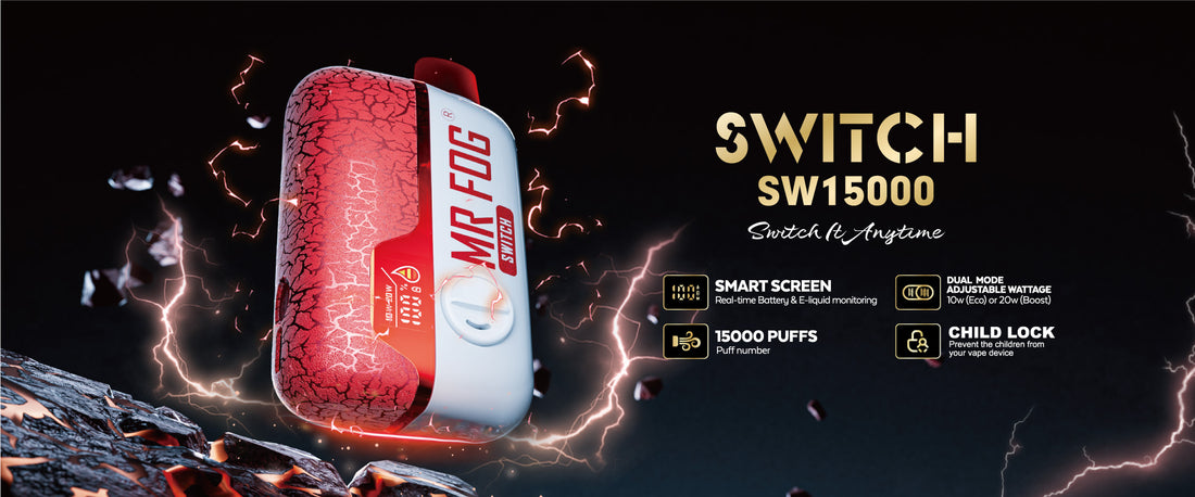 MR FOG SWITCH SW15000 DISPOSABLE VAPE (15000 PUFFs)