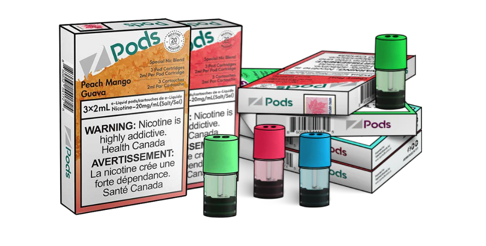 Zpods Canada by Z Lab STLTH Compatible Pods Mister Vapor 