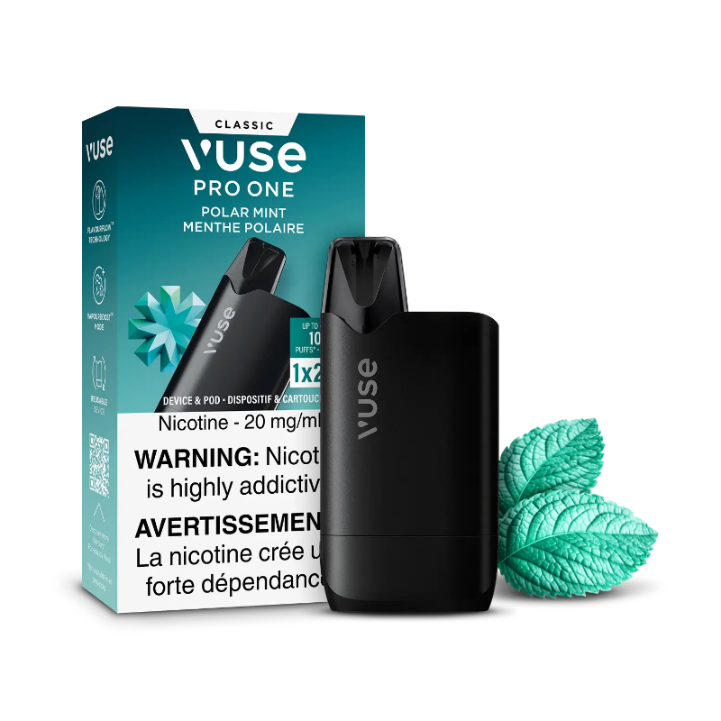 Vuse Pro One Kit - Polar Mint Mister Vapor Vuse Pro One Kit - Polar Mint Mister Vapor