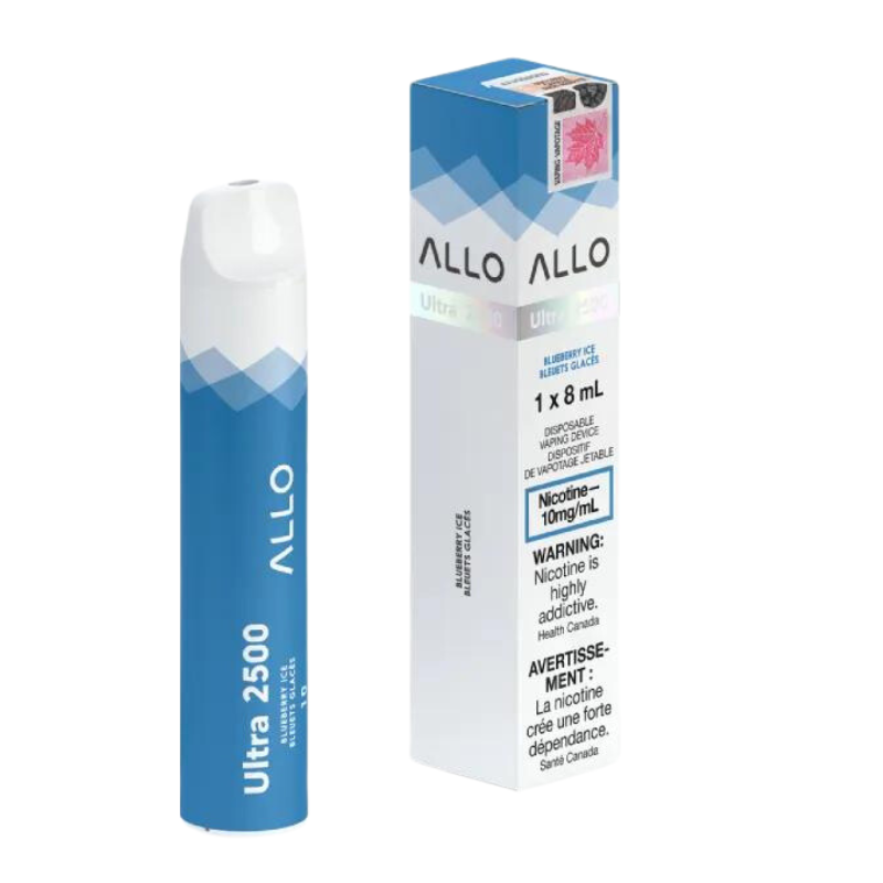 ALLO ULTRA 2500 BLUEBERRY ICE 10MG DISPOSABLE