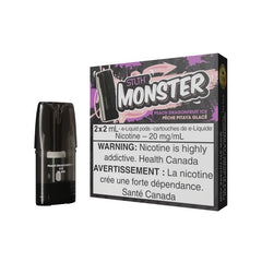 NO.1 LOCAL VAPE SHOP STLTH MONSTER PEACH DRAGONFRUIT ICE PODS AT MISTER VAPOR, CANADA