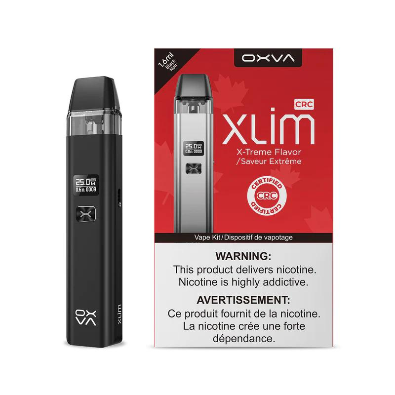 #1 VAPE SHOP DELIVERING THE NEW POD SYSTEM OXVA XLIM POD KIT [CRC] BLACK MISTER VAPOR TORONTO CANADA