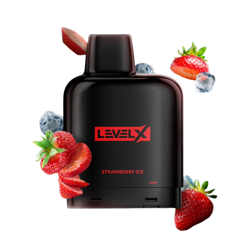 A NEW LEVEL X ESSENTIAL SERIES STRAWBERRY ICE POD FLAVOUR BEAST AT MV SAME DAY DELIVERY VAPE SHOP NEAR ME