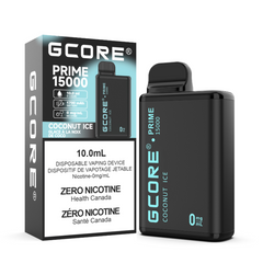 Enjoy the creamy, tropical taste of coconut with a cool icy finish with Gcore Prime Coconut ice. Nicotine-free, 15,000 puffs – pure refreshing satisfaction.