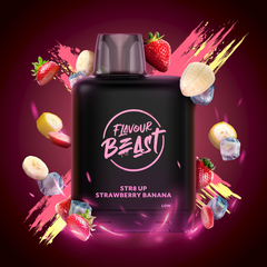 BUY LEVEL X STR8 UP STRAWBERRY BANANA ICED BOOST FLAVOUR BEAST PODS AT MV ONTARIO