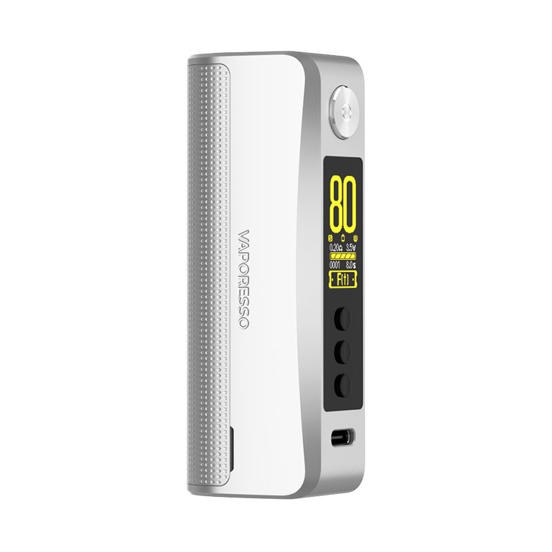 The Vaporesso GTX One VW Mod is powered by large 2000mAh inbuilt battery with portable size and 2A fast charging by Type-C cable. Furthermore, featuring Max 40W adjustable power supporting smart VW mode, the Vaporesso GTX One VW Mod can offer impressive vaping experience throughout.