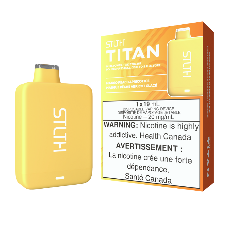 BUY STLTH TITAN (10000 PUFFs) MANGO PEACH APRICOT ICE DISPOSABLE VAPE