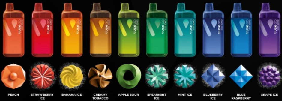 VUSE GO EDITION 8000 DISPOSABLE VAPE Mister Vapor VUSE GO EDITION 8000 DISPOSABLE VAPE Mister Vapor