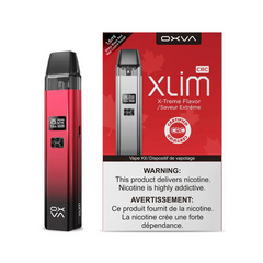 #1 VAPE SHOP DELIVERING THE NEW POD SYSTEM OXVA XLIM POD KIT [CRC] SHINY BLACK RED MISTER VAPOR TORONTO CANADA