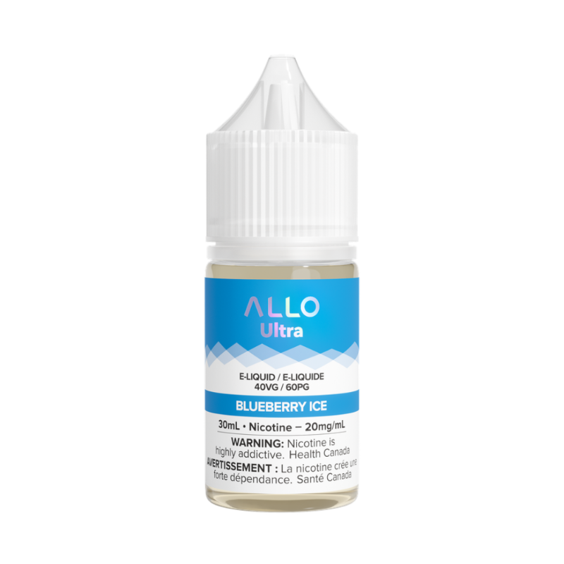 Allo Ultra Nicotine Salts E-Liquid - Blueberry Ice