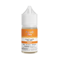 Allo Ultra Nicotine Salts E-Liquid - Peach