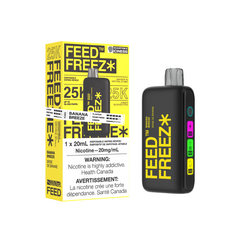 FEED FREEZ BANANA BREEZE DISPOSABLE (25000 PUFFs)