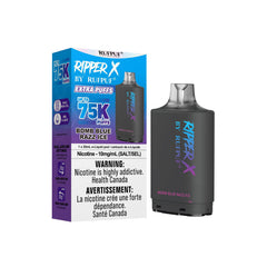 Ripper X 10mg Pods -  Bomb Blue Razz Ice, 75k Puffs