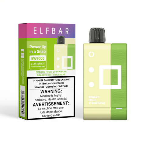 1. ELF BAR EW9000 DRAGON FRUIT STRAWNANA STARTER KIT AT MV BURLINGTON. A tropical delight with dragon fruit, strawberries, and banana, offering an exotic blend in a tantalizing fusion of flavors.