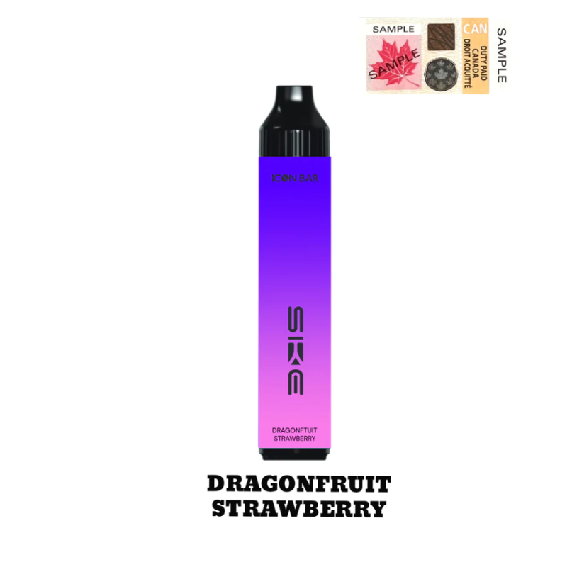 NEW ICON BAR DRAGON FRUIT STRAWBERRY ICE DISPOSABLE VAPE MISTER VAPOR –  Mister Vapor
