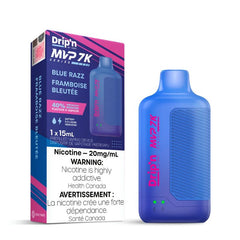 1. BEST SELLER DRIP'N MVP 7K BLUE RAZZ DISPOSABLE At Mister Vapor Canada