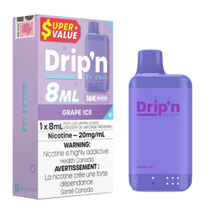 Grape Ice Drip'n 16K Value Series Disposable Vape