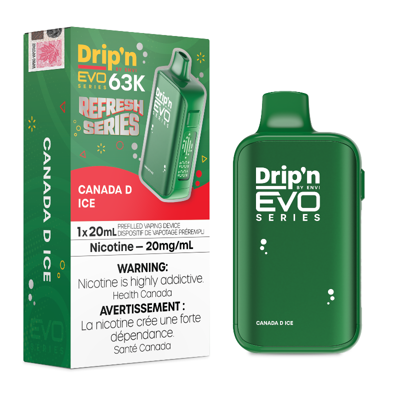 Drip'n Evo 63K by Envi Disposable Vape - Canada D Ice