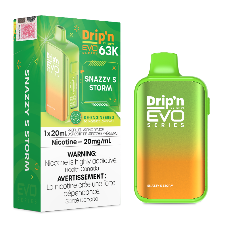 Drip'n Evo 63K by Envi Disposable Vape - Snazzy S Storm