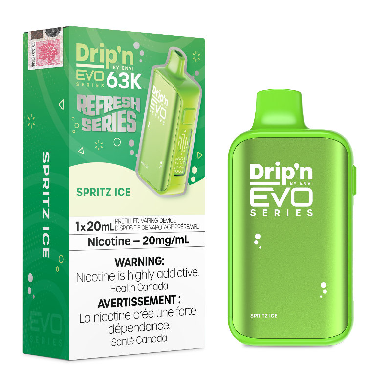 Drip'n Evo 63K by Envi Disposable Vape - Spritz Ice