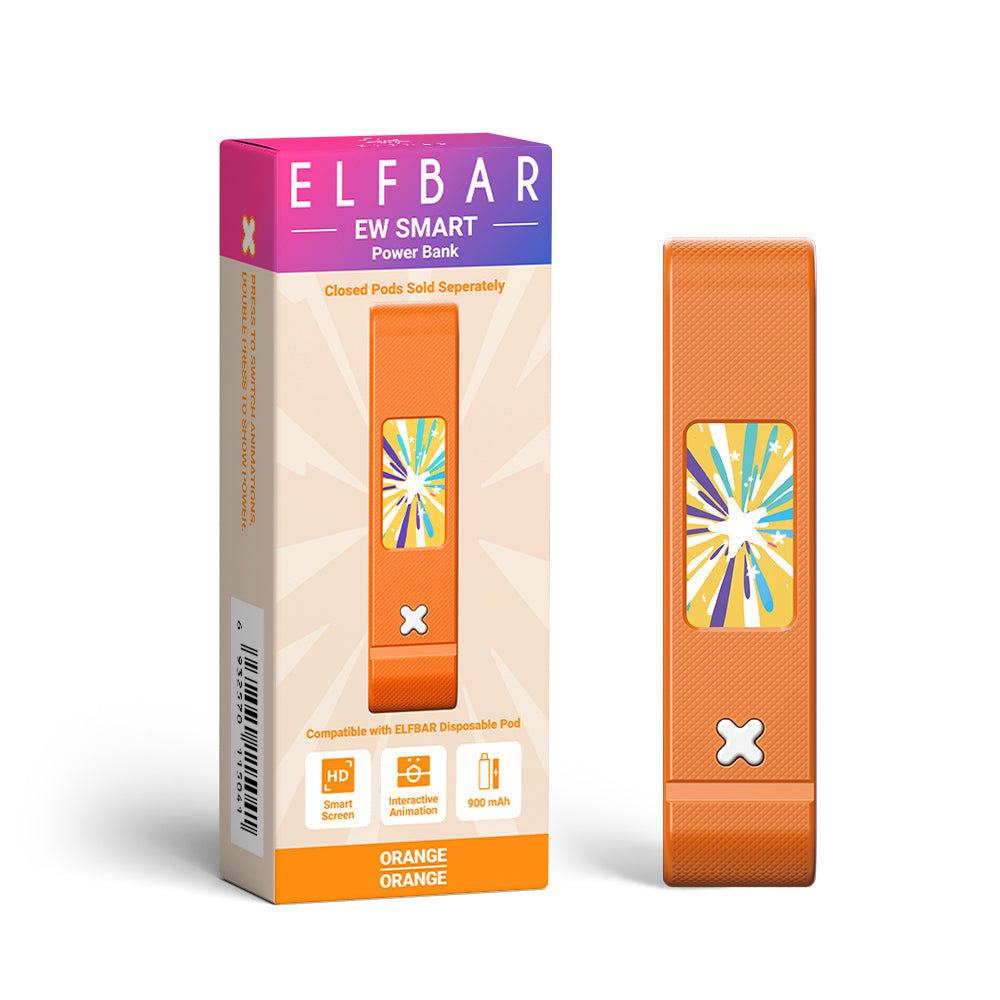 Power up in style with the Elf Bar EW25K LED Power Bank! Enjoy a sleek design, 900mAh battery, and smart LED display for effortless, long-lasting vaping. ELFBAR is not just a product, but an innovative lifestyle that brings joy, inspiration and empowerment.