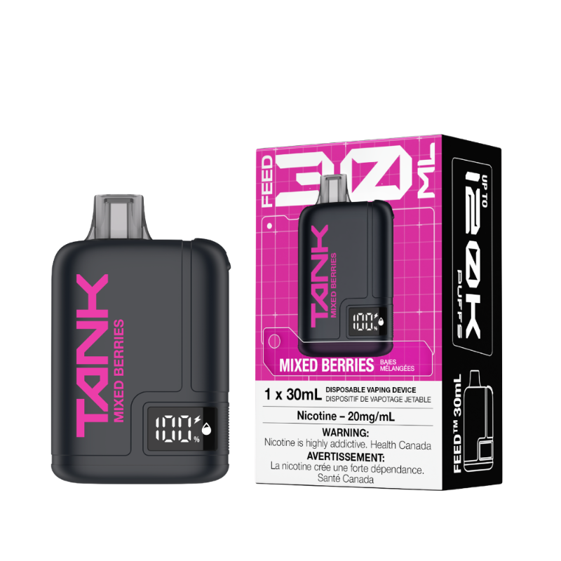 Feed Tank 120k - Mixed Berries Disposable Vape