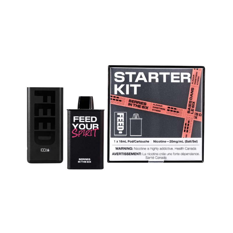 800GRAB NOW ! BERRIES IN THE 6IX FEED POD STARTER KIT (9000 PUFFs) Mixed Berries vape juice typically offers a delightful blend of various ripe and juicy berries.Meet the brand-new FEED disposable pod system – blending the convenience of disposables with the sophistication of closed pods, but with an extra dose of style! 