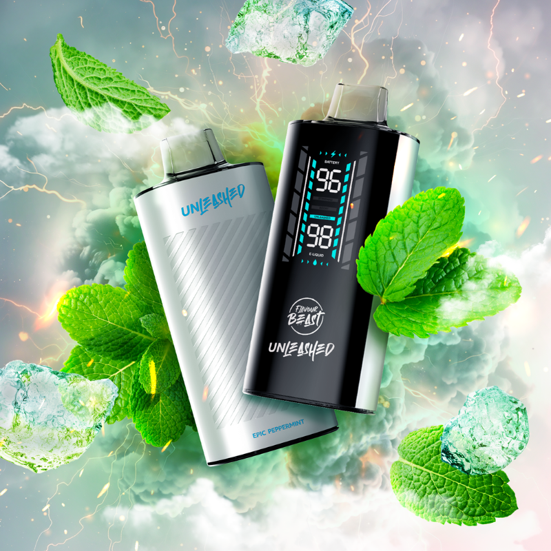 FREE DELIVERY FLAVOUR BEAST UNLEASHED DCP 20k EPIC PEPPERMINT ICED DISPOSABLE VAPE STORE NEAR ME