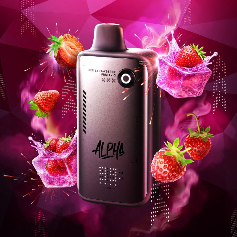 Flavour Beast Alpha 80K Disposable Vape - Fruity G Red Strawberry, 30mL