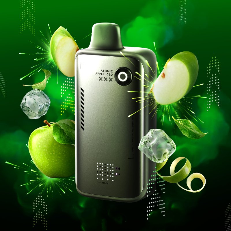 Flavour Beast Alpha 80K Disposable Vape - Atomic Apple Iced, 30mL