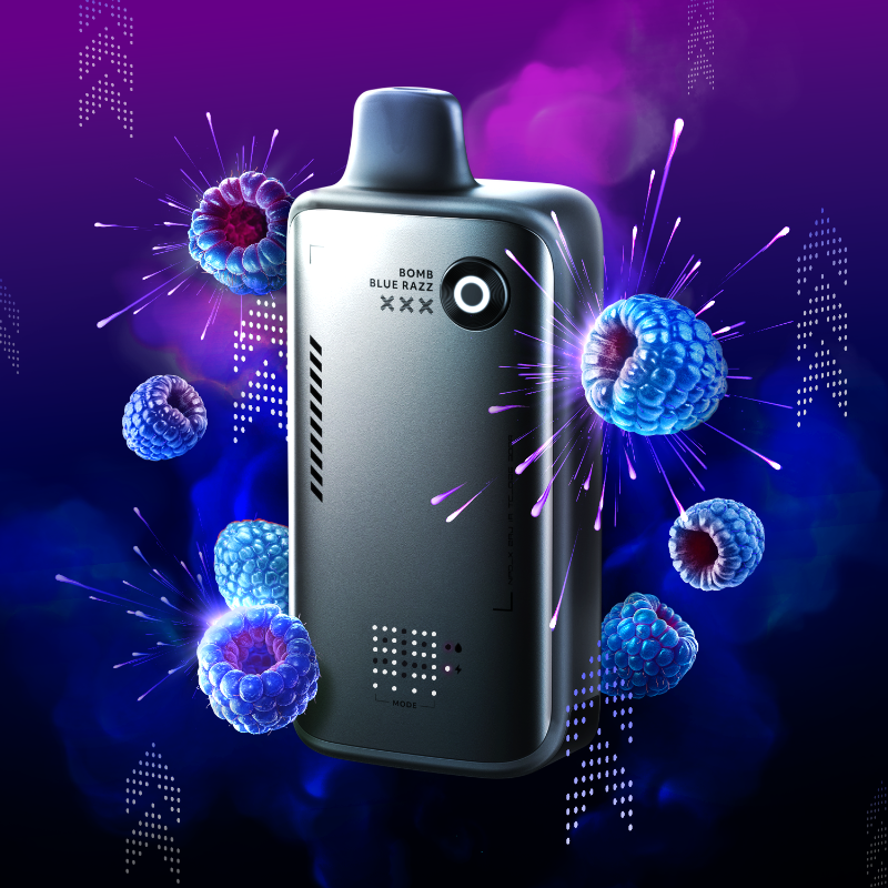 Flavour Beast Alpha 80K Disposable Vape - Bomb Blue Razz, 30mL